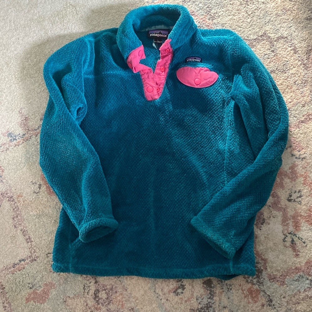Kids Patagonia fleece size 12